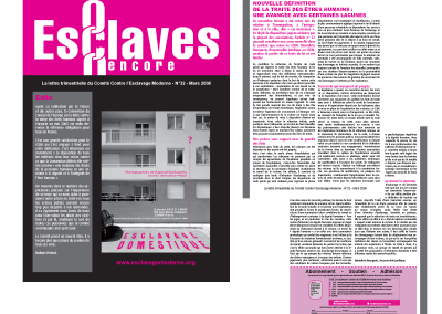 Magazine "Esclaves Encore"